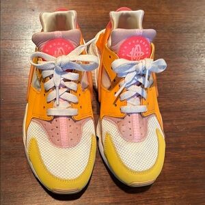 Nike Women's Sneakers - Orange, Yellow, White